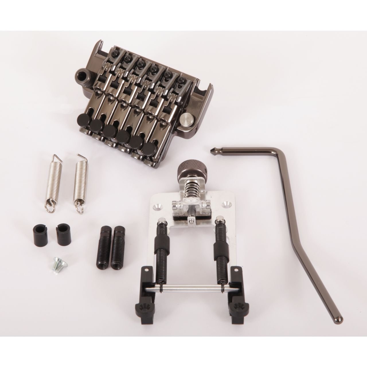 Tremolo Edge Zero mit Zero Point System 3 cosmo black für Linkshänder  	