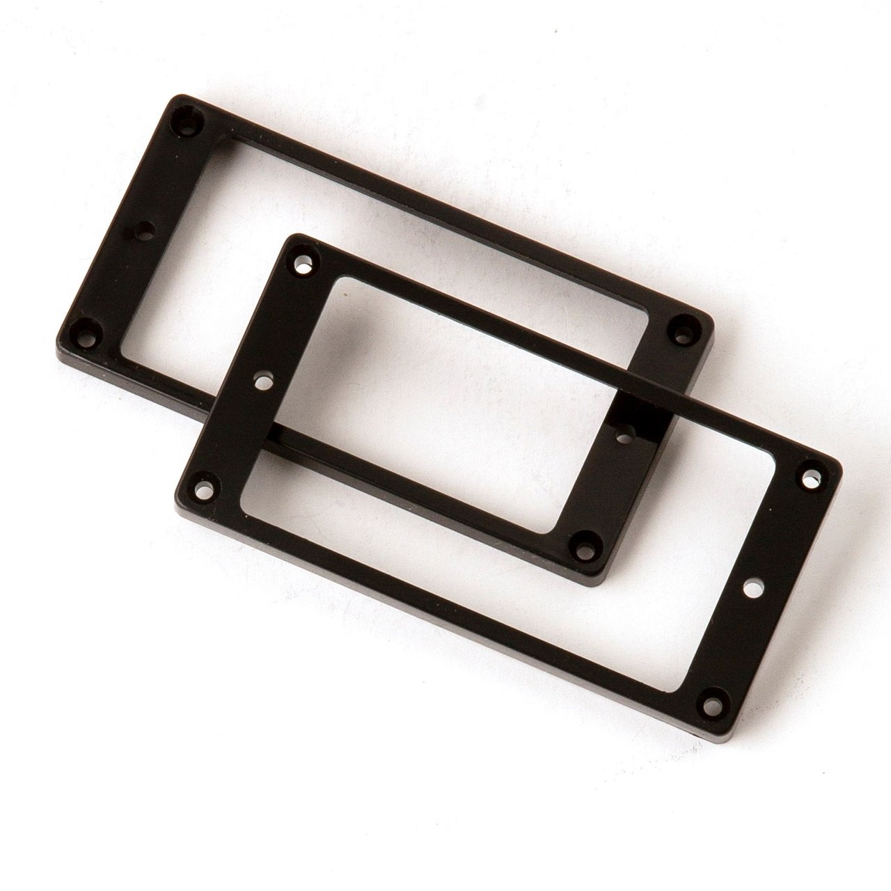 Pickup rings, Humbucker, Slant, Black