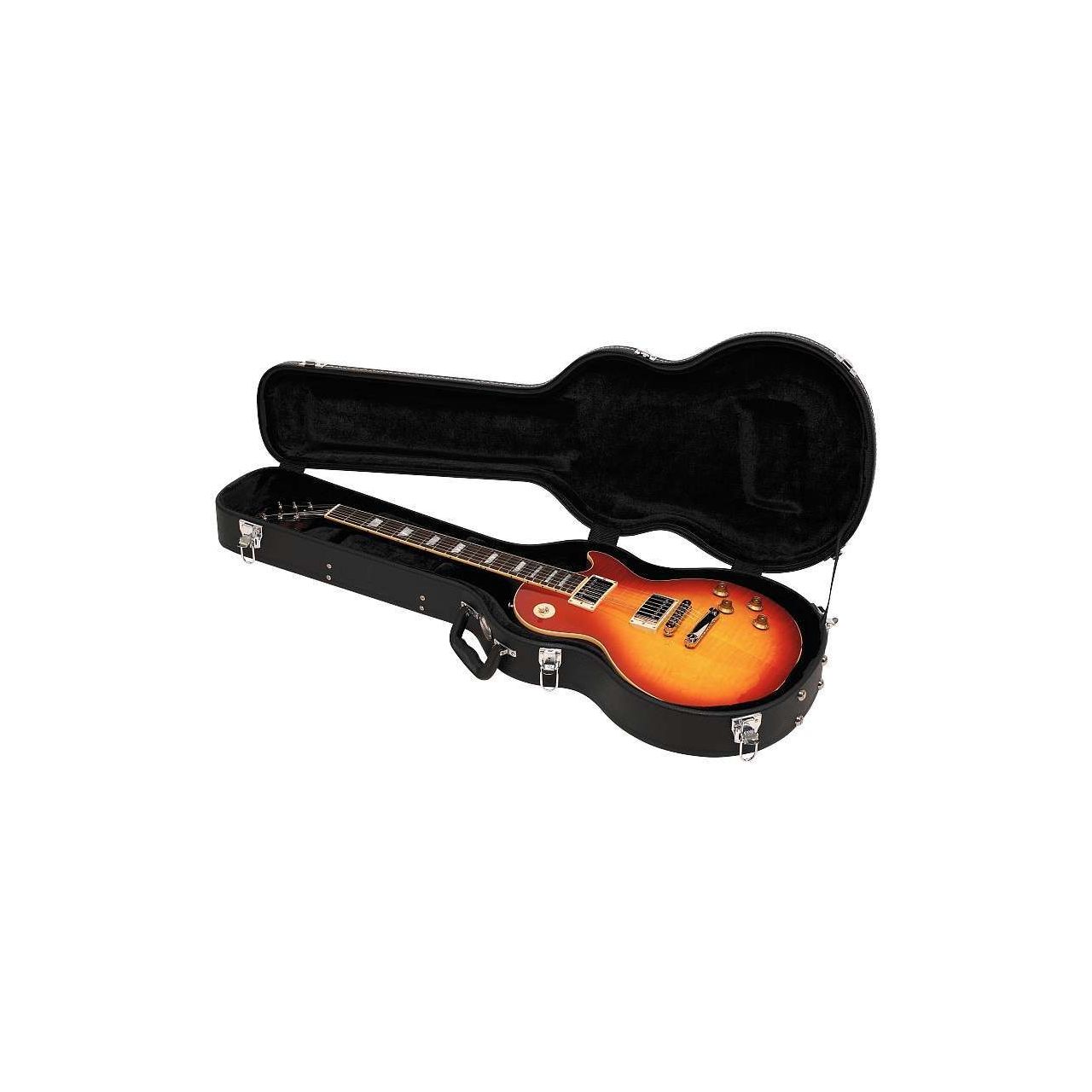 RC 10604 BCT/4 Gitarrenkoffer für Single Cut Modelle -  Black Tolex