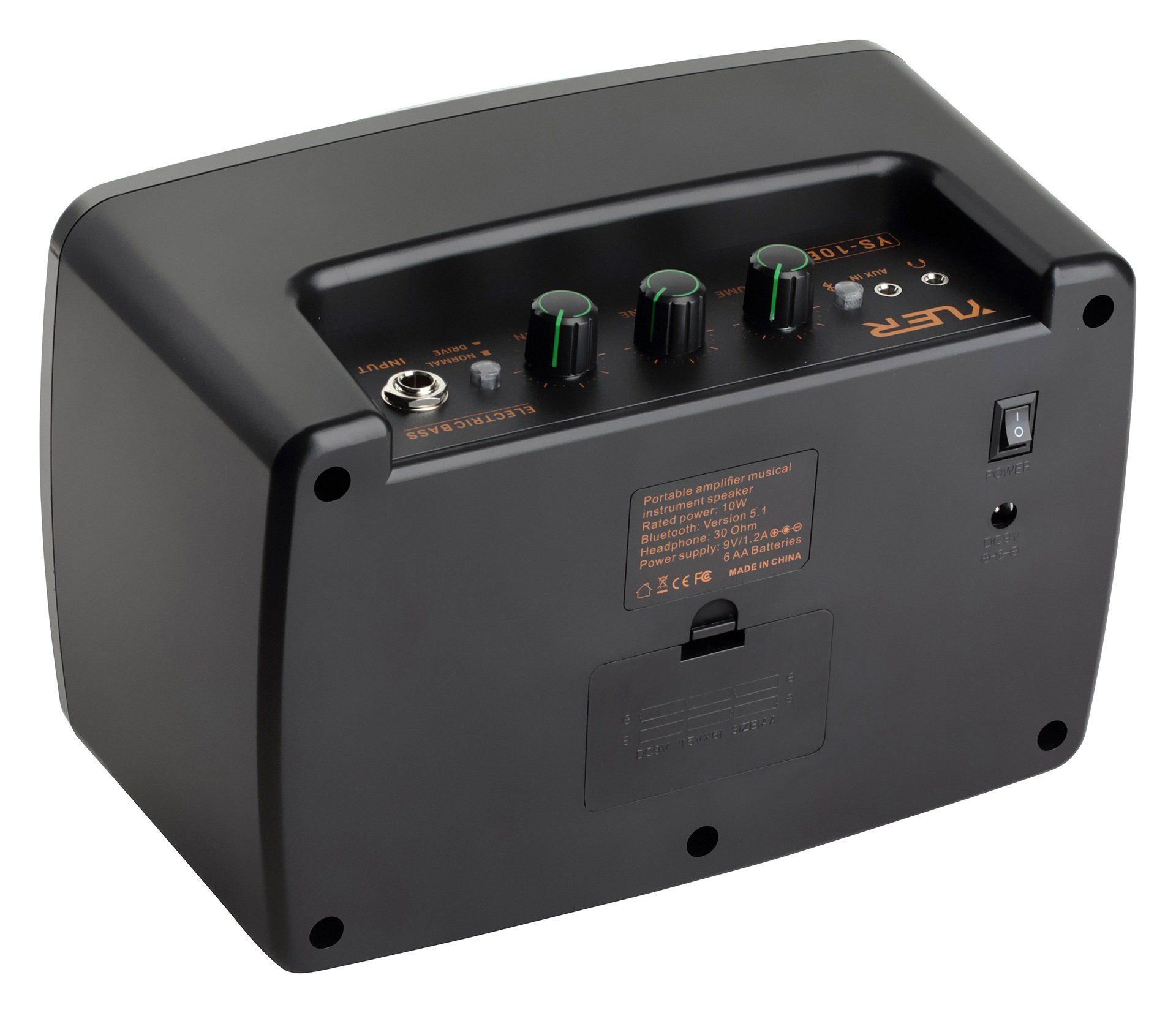 Portable Amp for Bass Guitar with Bluetooth