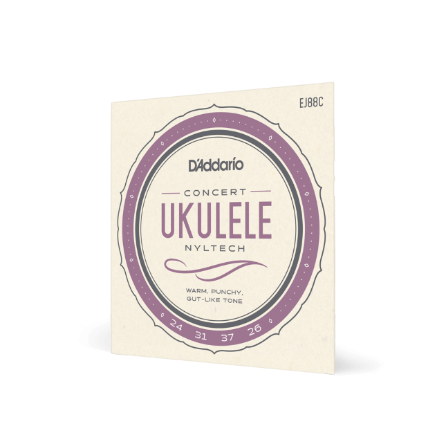 EJ88C Nyltech Ukulele Strings, Concert