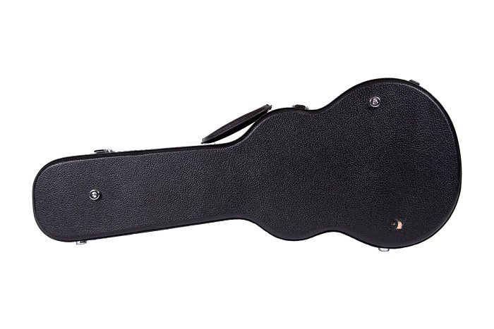 Hardcase Concert Ukulele Black Archtop BCC-AT