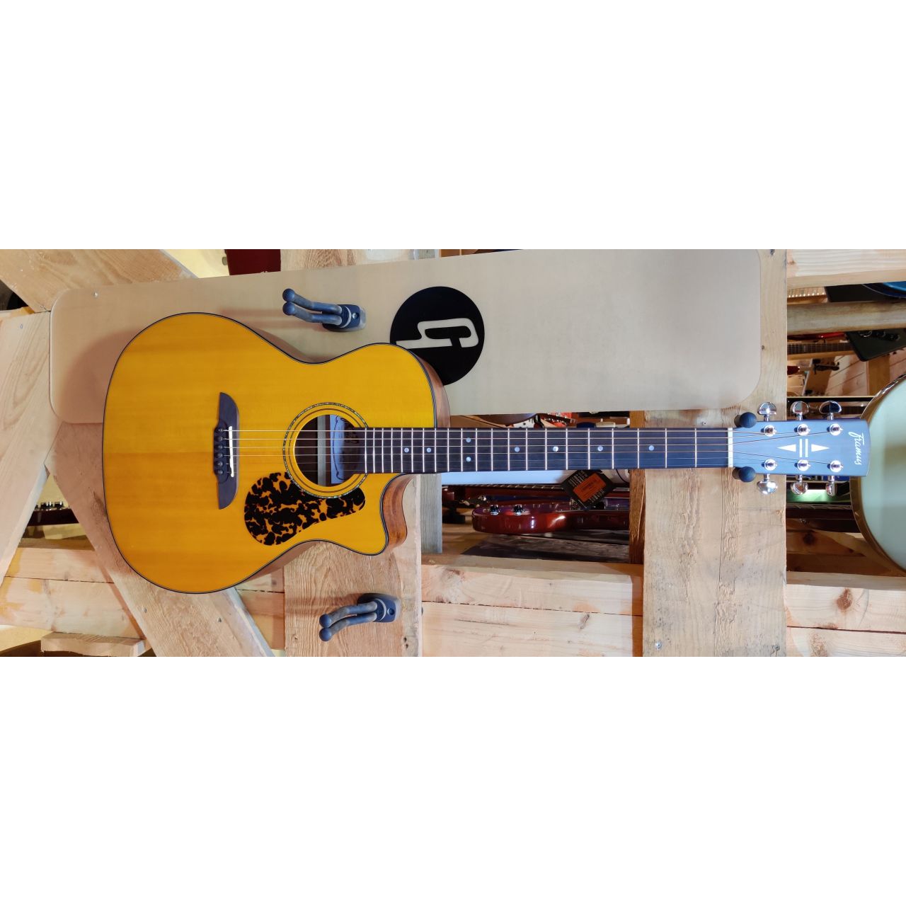 Legacy FG 14 SV Grand Auditorium - Satin Yellow - Westerngitarre mit Tonabnehmer