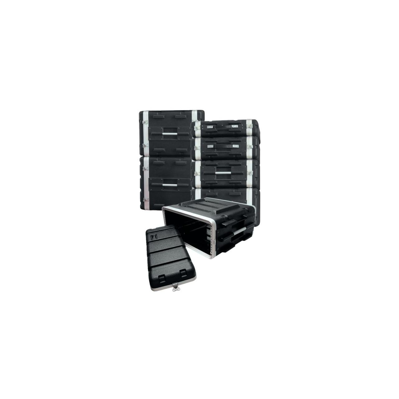 RockCase Professional ABS Case - 19 in Rack, 12HE/12U