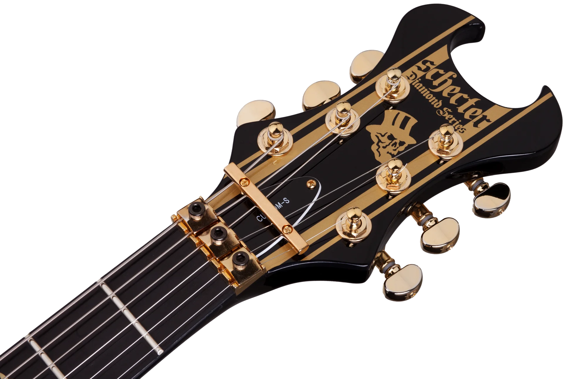 Synyster Gates Custom S Black/Gold Stripes E-Gitarre