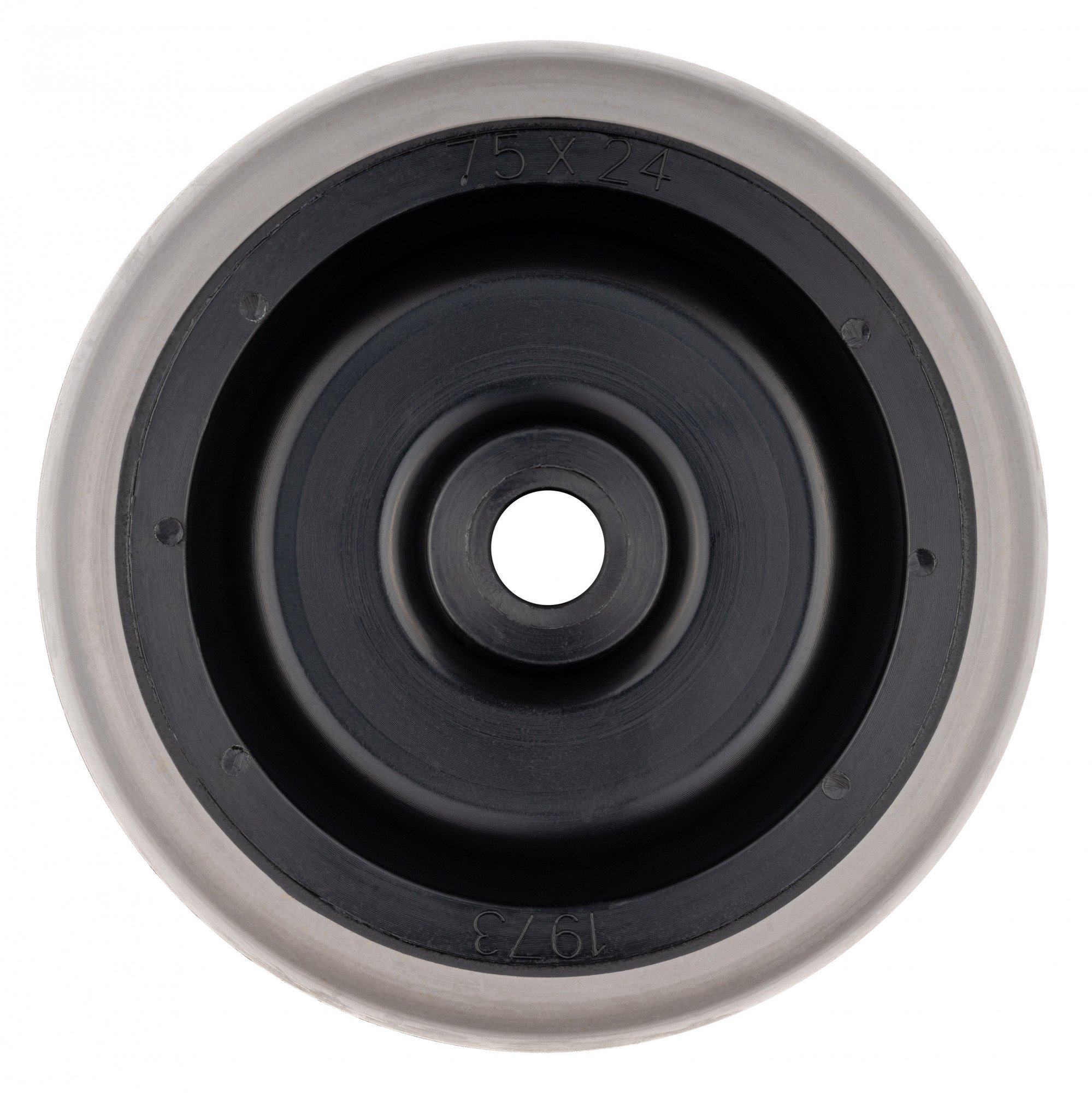 Rollen - 75mm x 23mm mit 8.1mm Bohrung 2 Stück