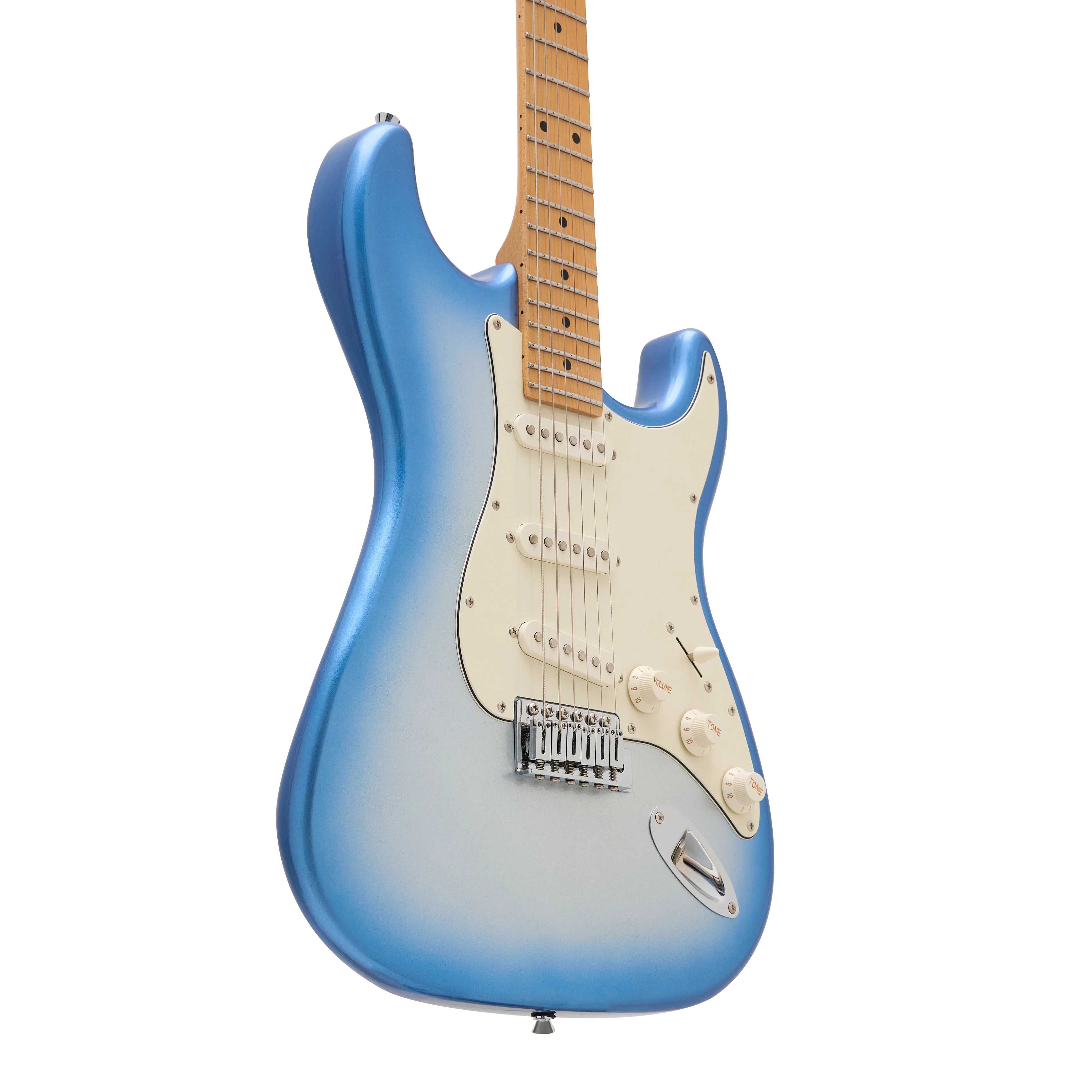 KS-Classic SSS Rosewood Metallic Blue E-Gitarre