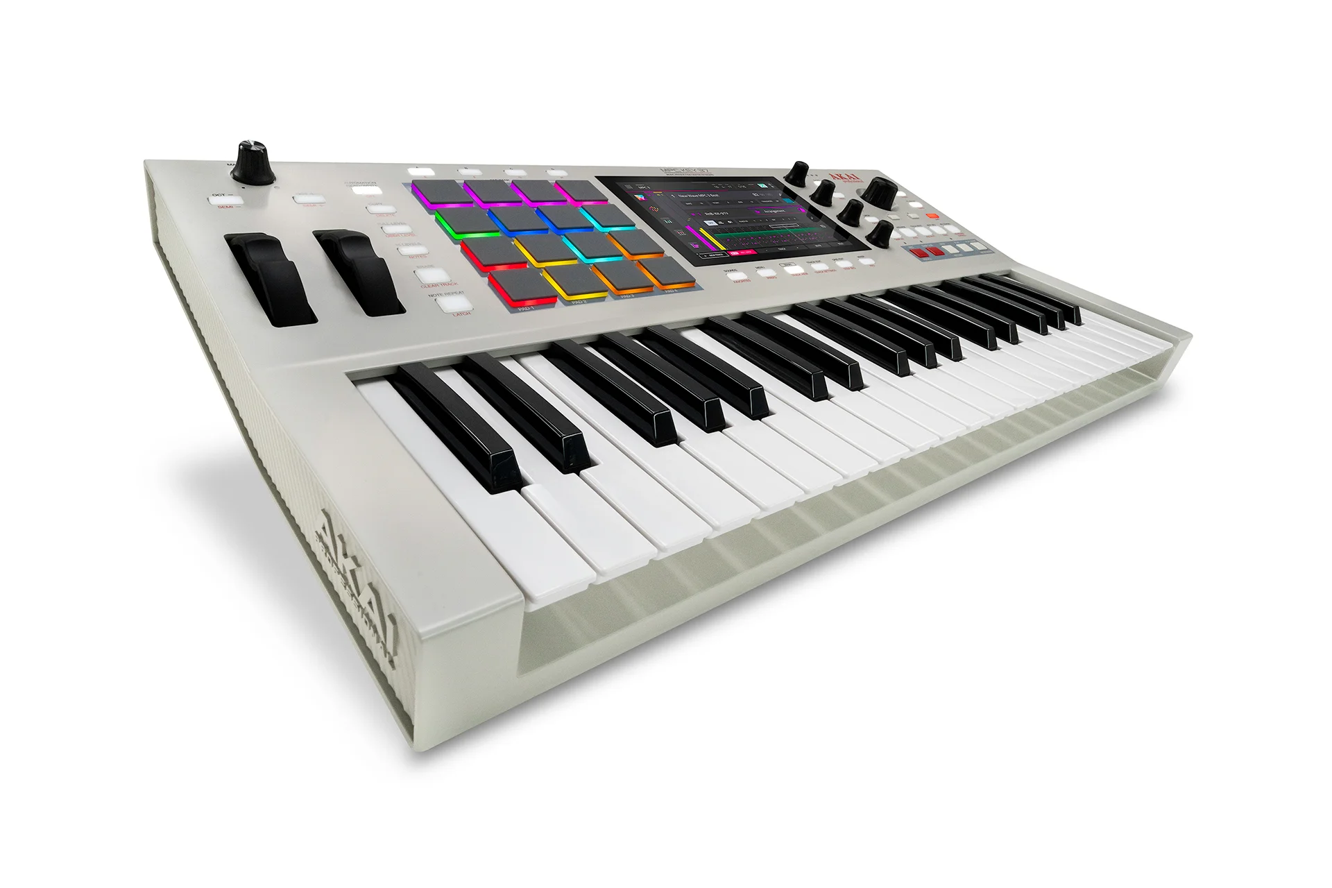 Akai MPC Key 37 G2 schräg von links fotografiert
