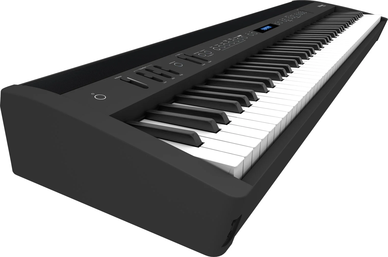 Roland FP-60X BK kompaktes Digitalpiano Seitenansicht