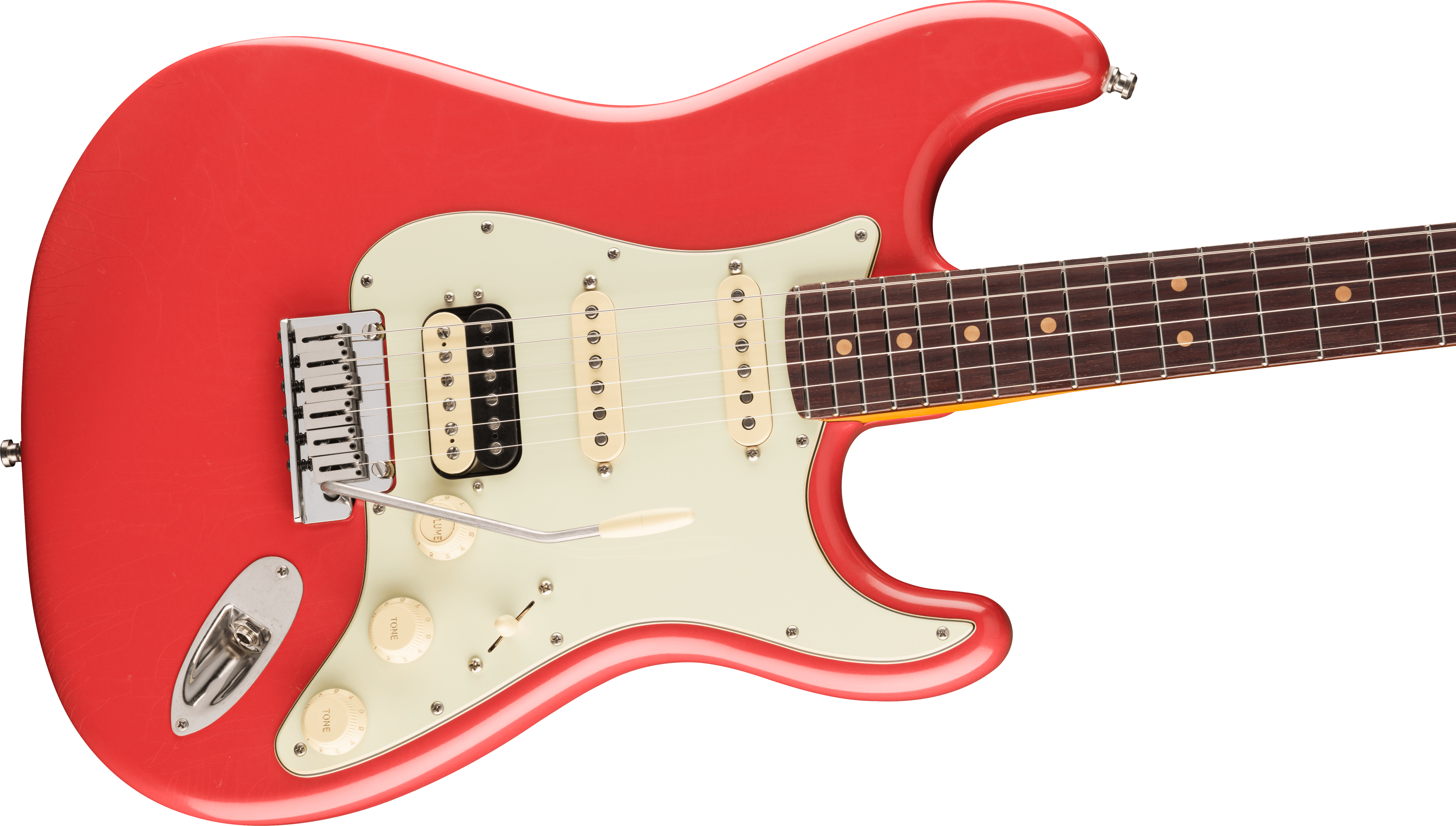 Ultra Luxe Vintage  60s Stratocaster HSS Fiesta Red