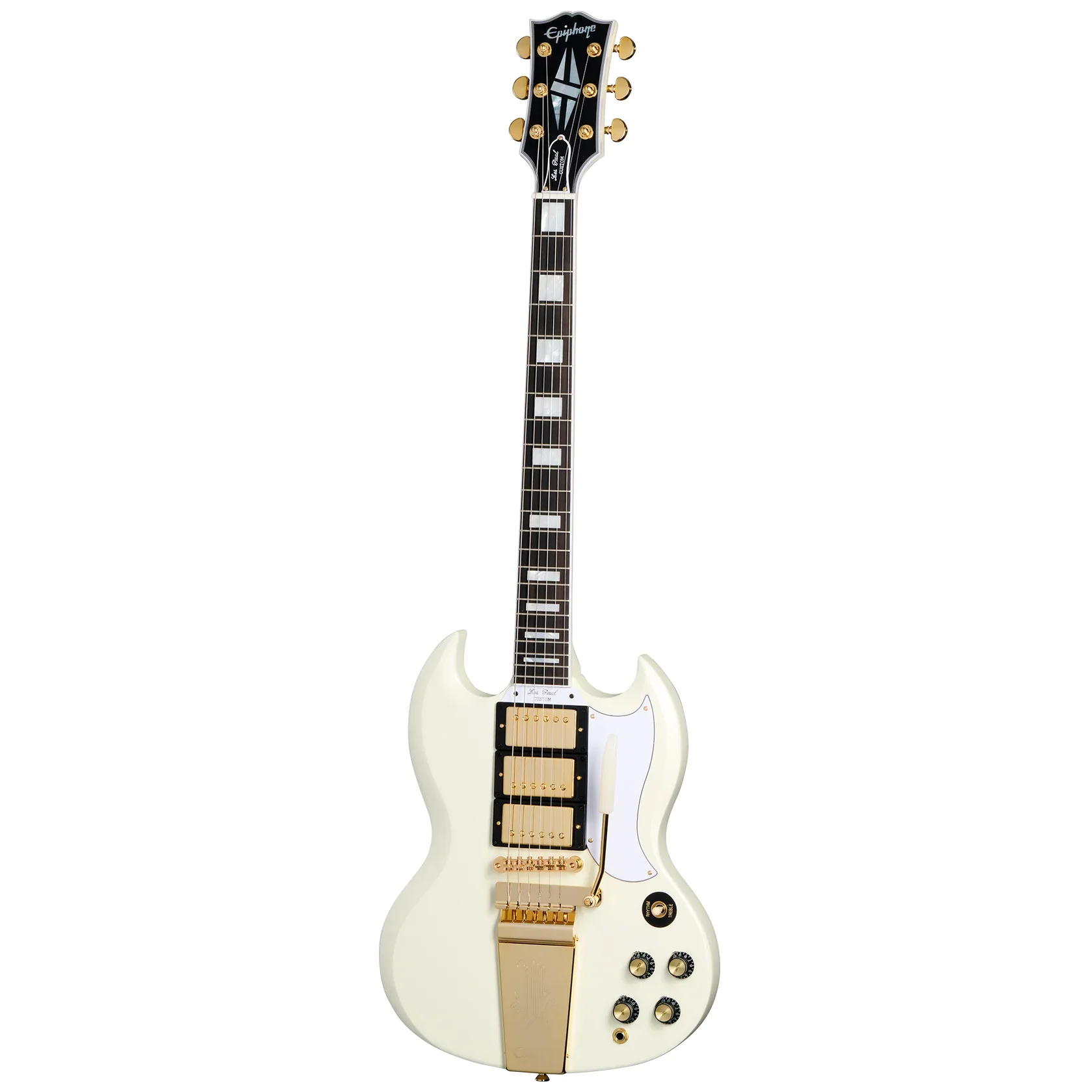 1963 Les Paul SG Custom Maestro Vibrola  White