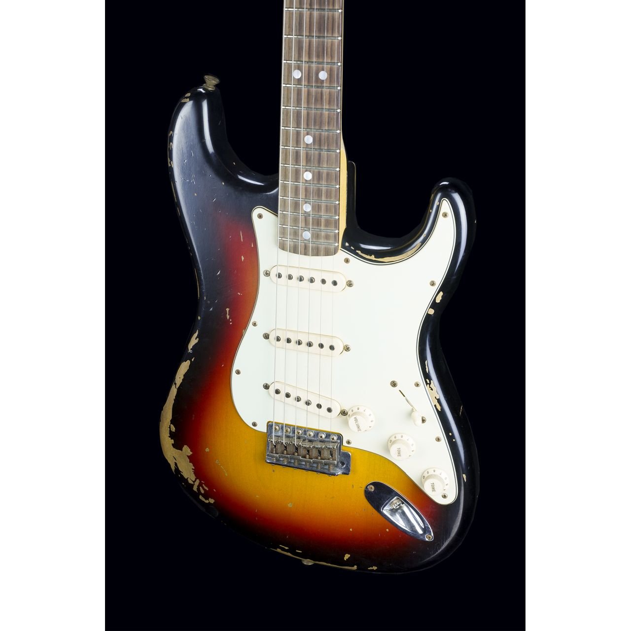 Custom Shop 1968 Michael Landau Bleached 3 Color Sunburst