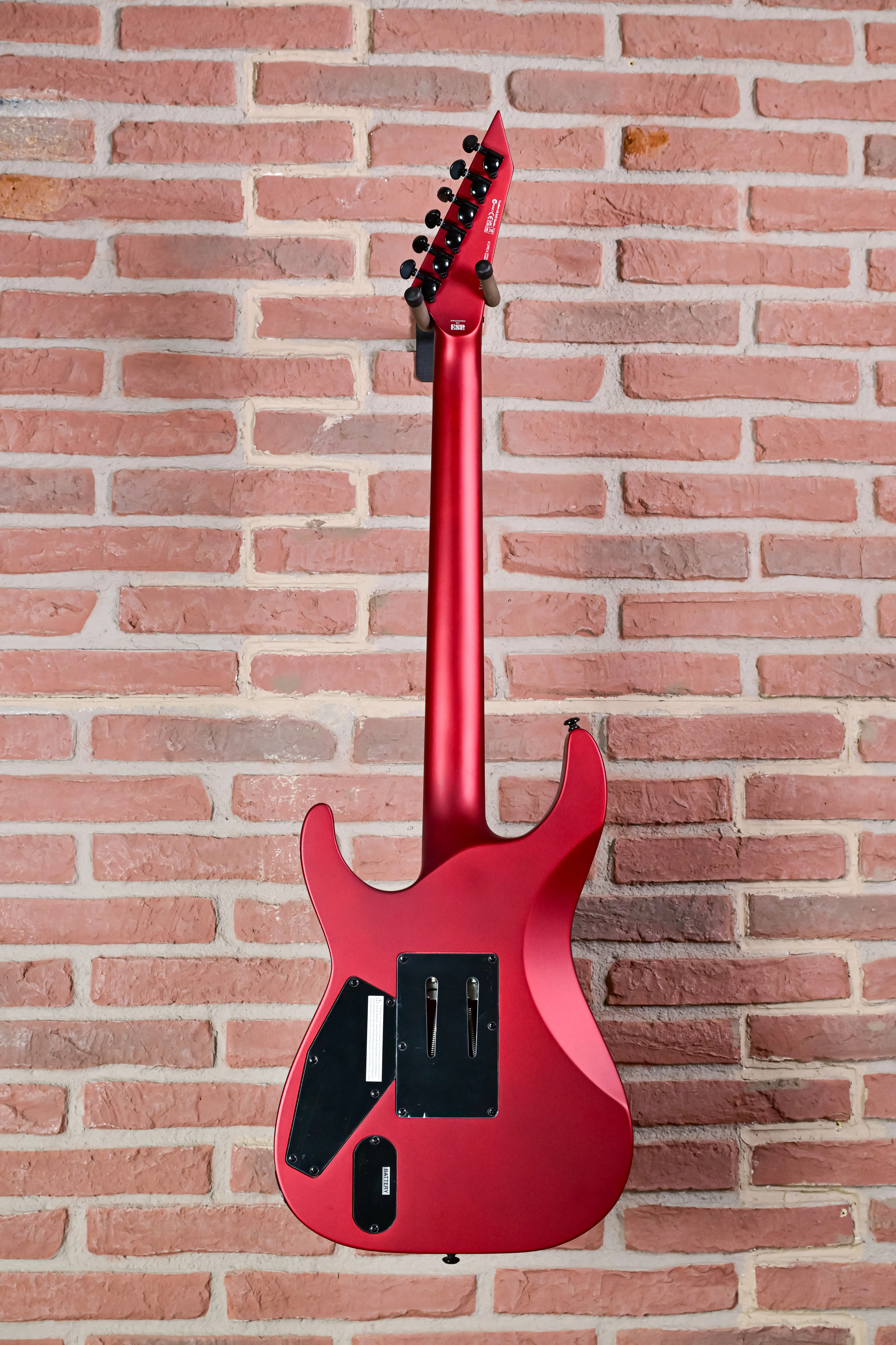 M-1000 CARS Candy Apple Red Satin E-Gitarre