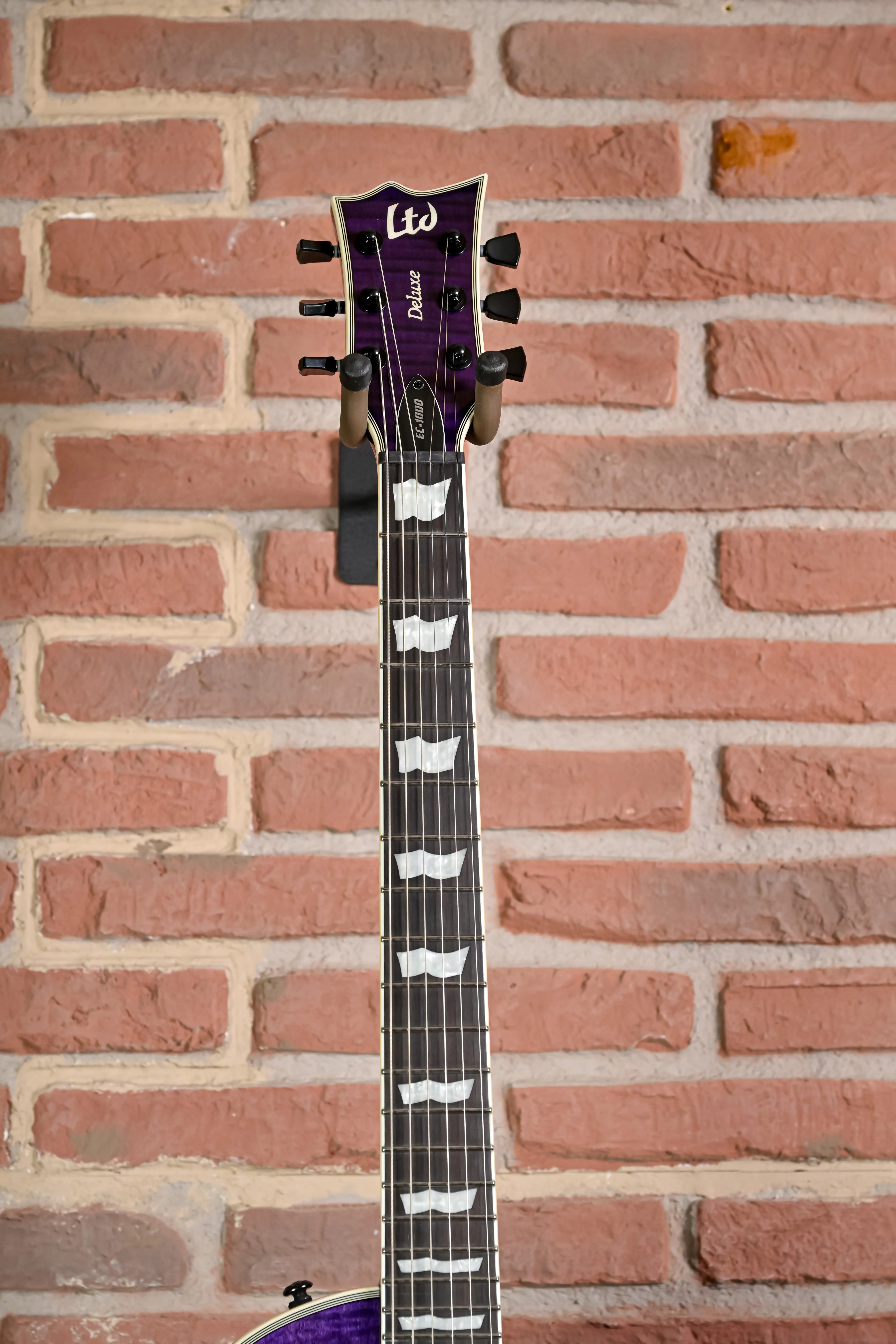 EC-1000 FMSTP Flamed Maple See Thru Purple E-Gitarre