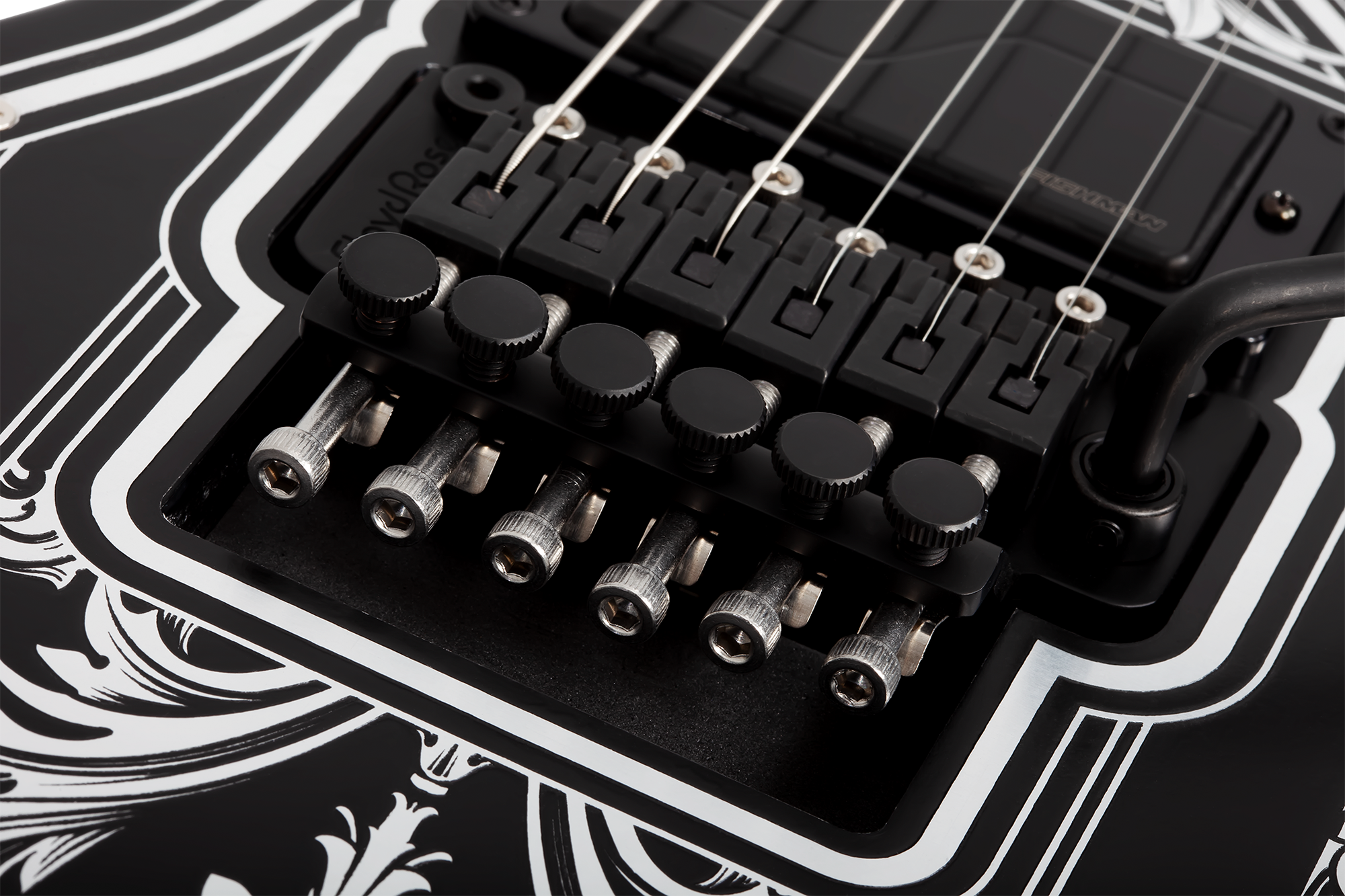 E-1 FR Pryzm Palladium Gloss Black E-Gitarre