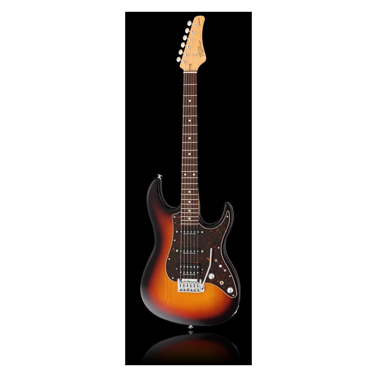 J-Standart Odyssey 3-Tone Sunburst - E-Gitarre