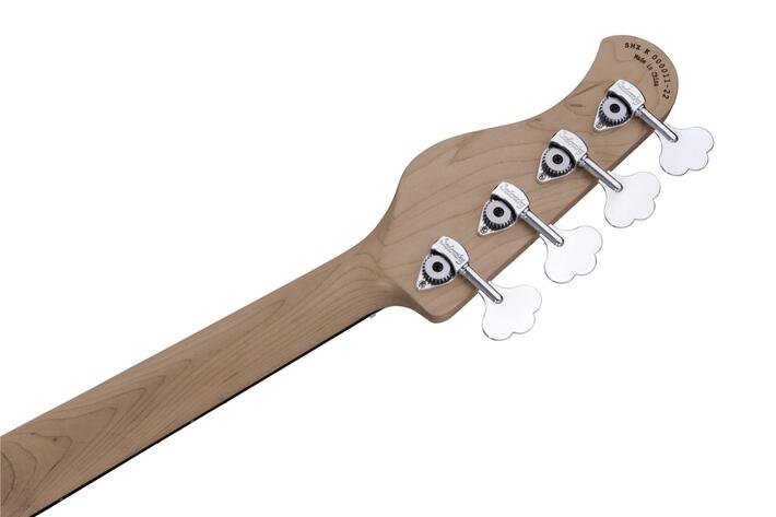 MetroExpress 21-Fret Hybrid P/J Bass, Morado Fingerboard, 4-String - Solid Candy Apple Red Metallic 