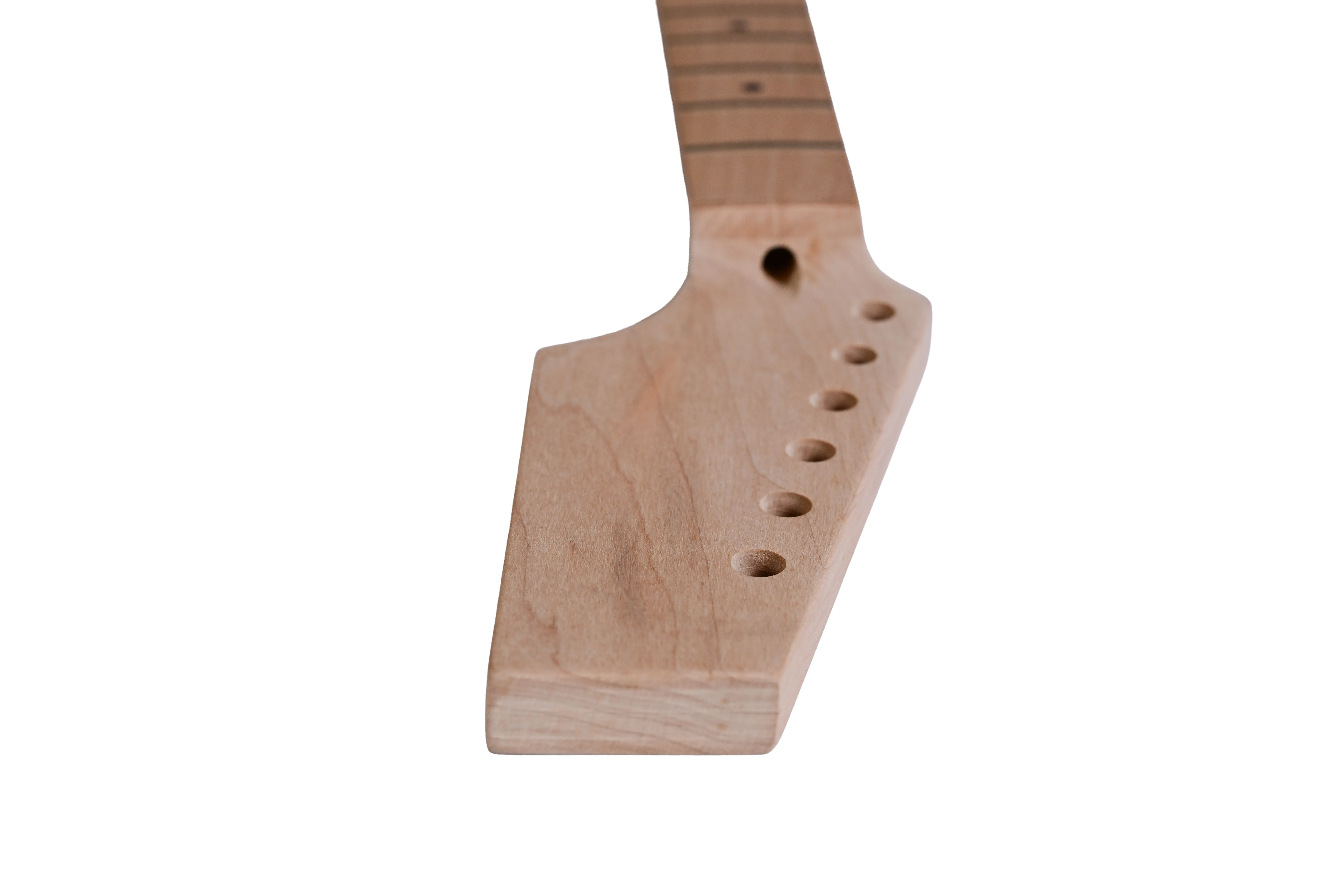 Neck ST-Style Maple 21 Frets Paddle Head 9.5" Radius Double Action Trussrod