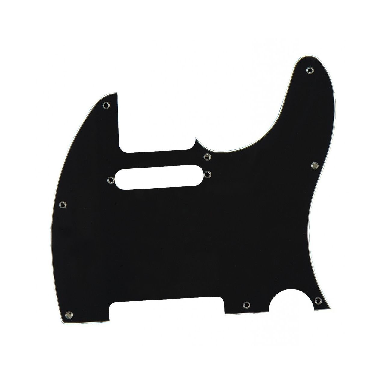 SP-PKEL-TVBK 3-teilige ABS Schlagplatte, für T-Typ E-Gitarre, Schwarz