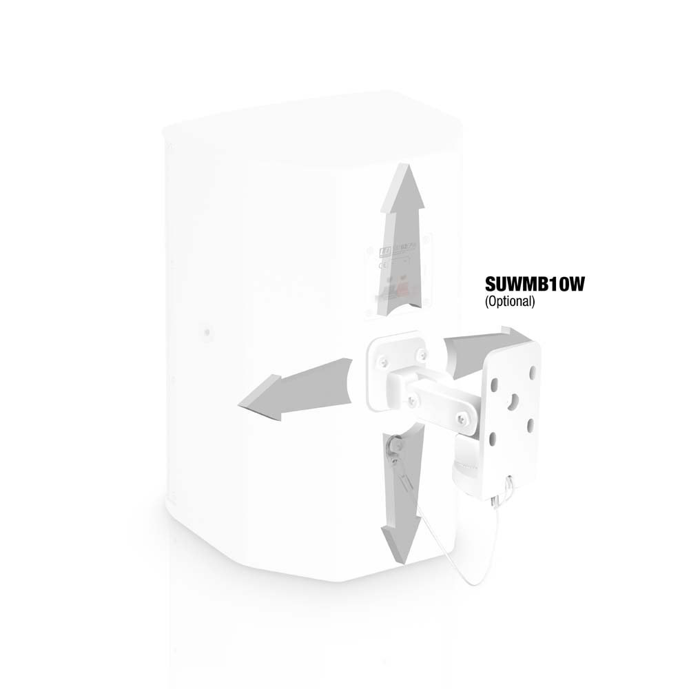 SAT 62 G2 - 6,5" Installationslautsprecher passiv weiß (Paar)