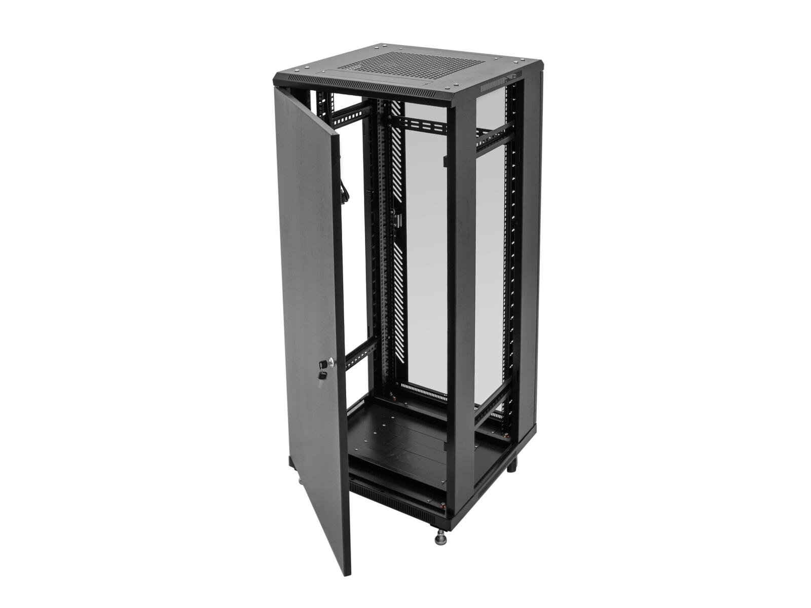 SSC-24 Stahlschrank mit Glastür 24HE