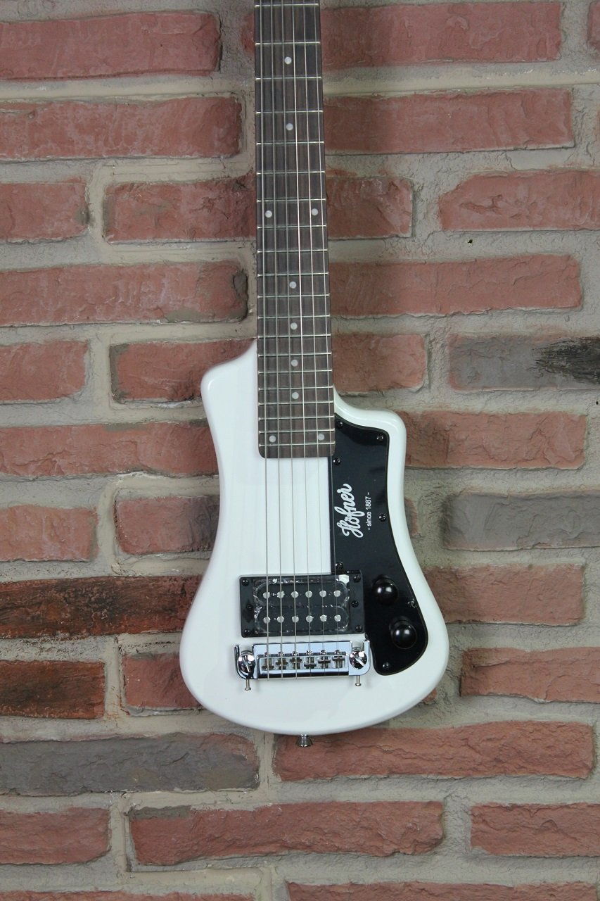 Shorty electric Guitar, Signal White