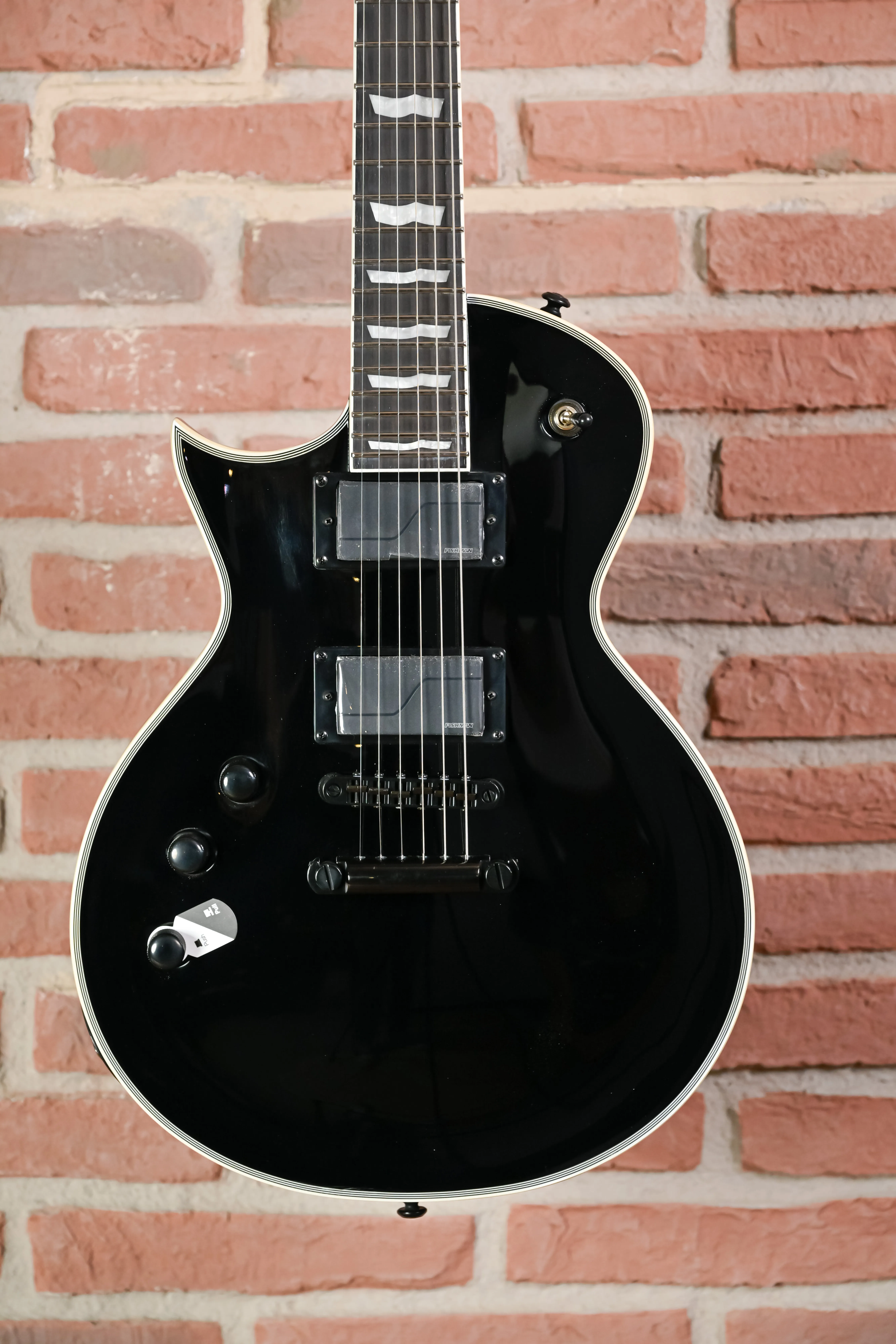 EC-1000S Fluence Black Lefhand E-Gitarre