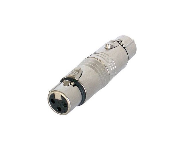 Neutrik NA3FF - 3-polige XLR Kabelbuchse - 3-polige XLR Kabelbuchse