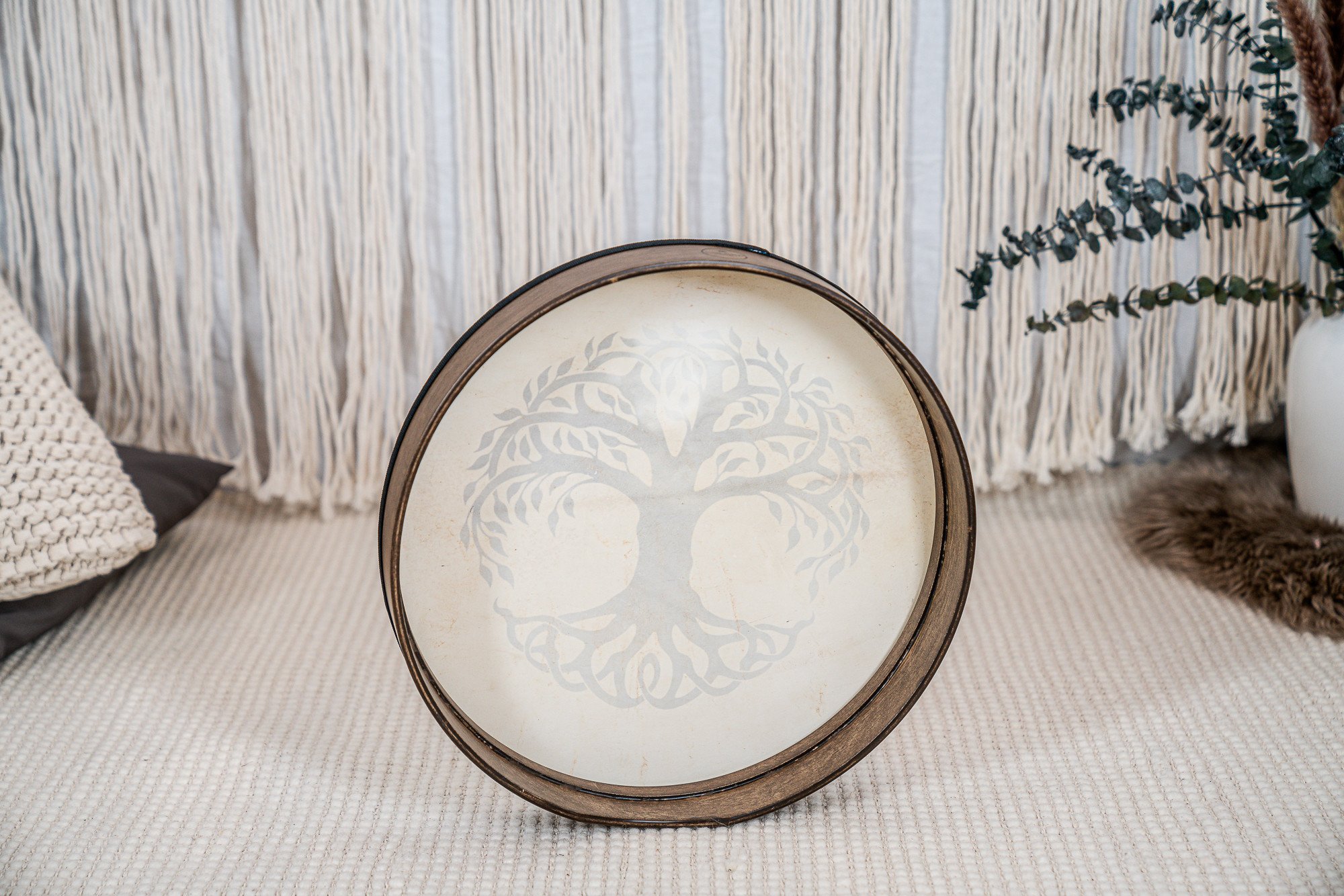 Hand Drum 16" Tree of Life