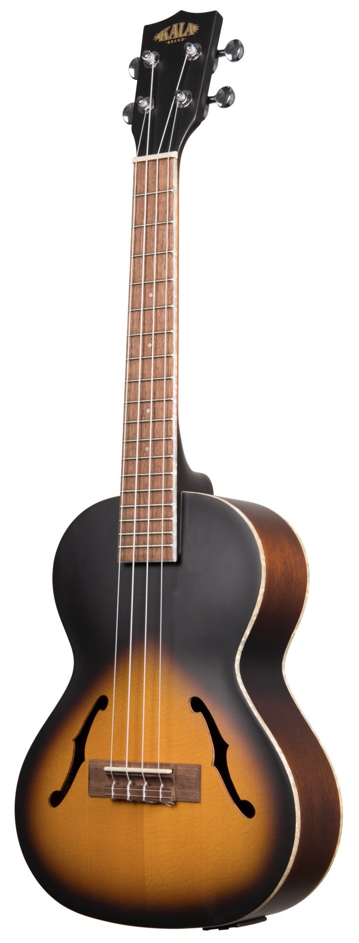 KA-JTE/2TS - Tobacco Burst Archtop Tenor Ukulele, with EQ & Case (UC-T)