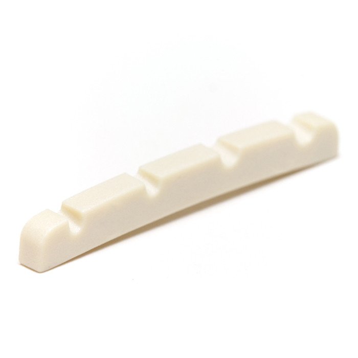 TUSQ PQ-1204-00 Bass Nut, Curved Bottom, Slotted, 4-String