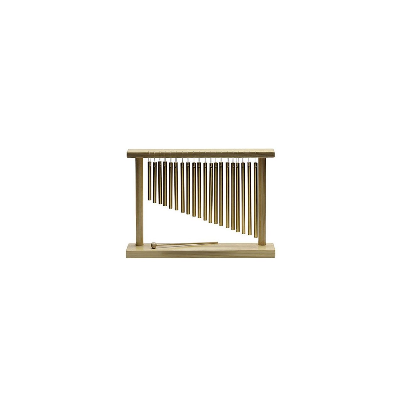 PIPE CHIMES/1R/20BARS+WD FRAME