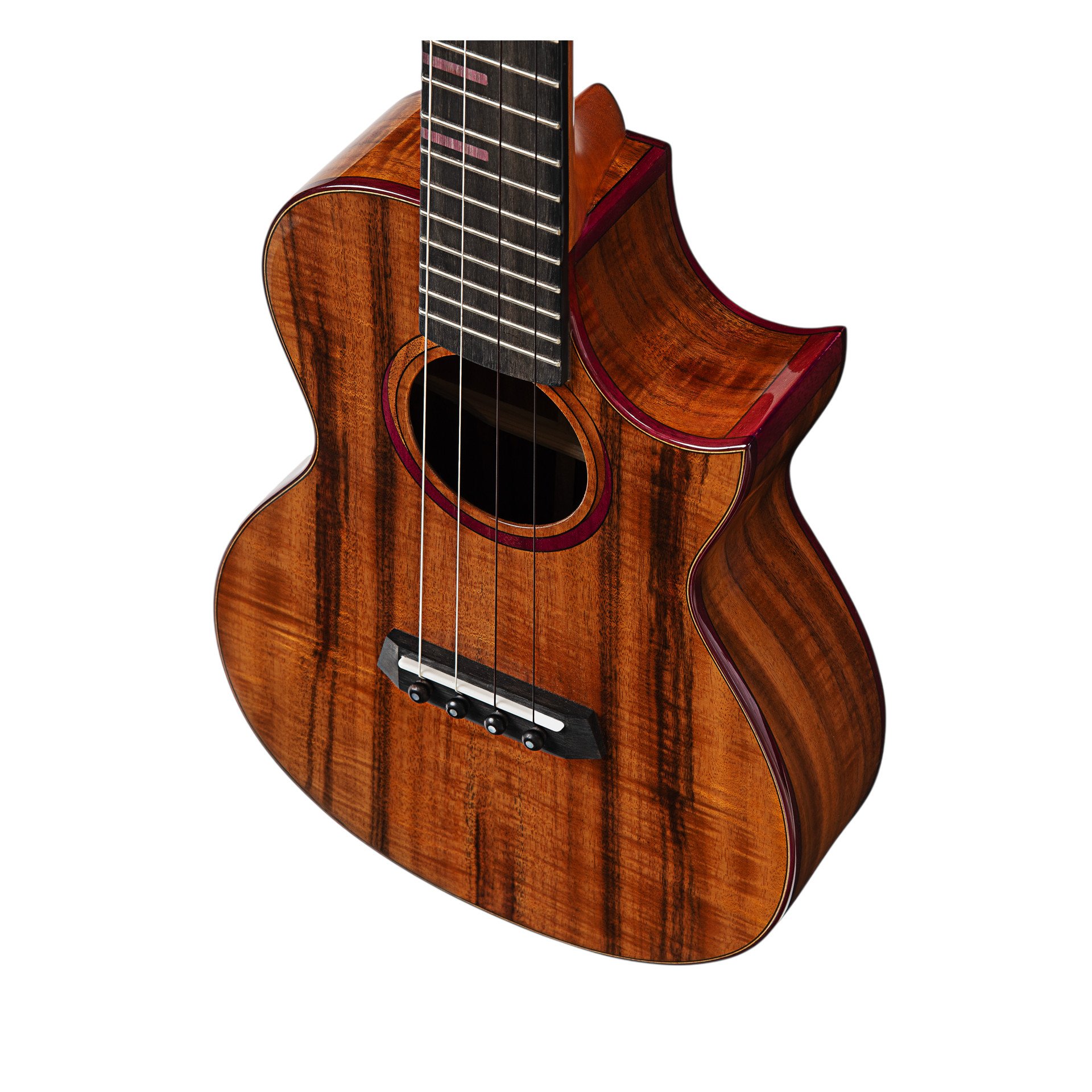 KA-3CD-ACA-T Tenor Ukulele All Solid Acacia Three Cord Strand