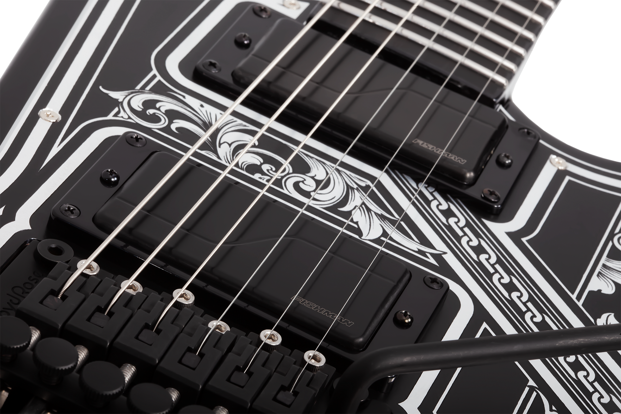 E-1 FR Pryzm Palladium Gloss Black E-Gitarre