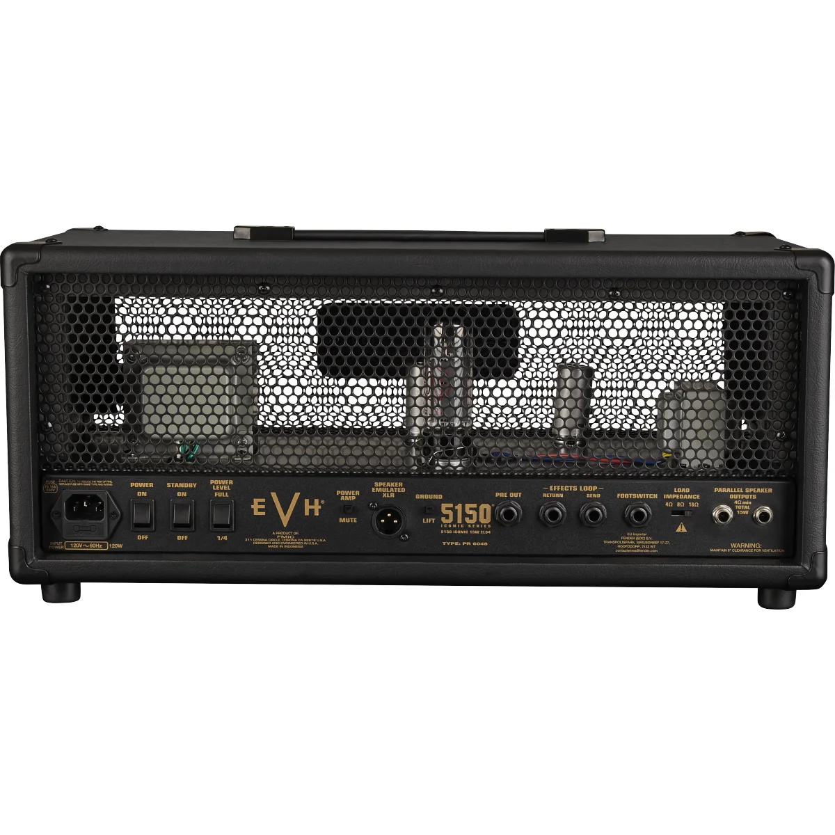 5150 Iconic Series 15W EL34 Head Black