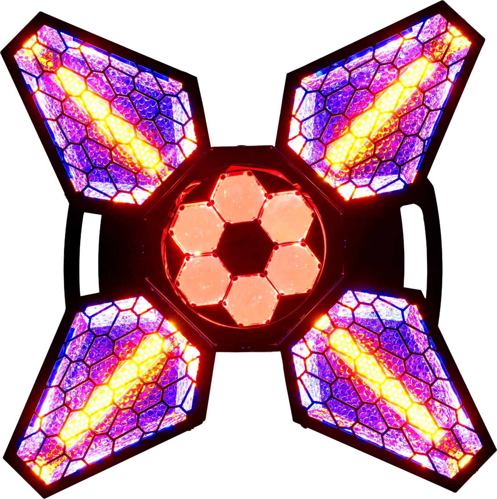 Algam lighting Vintage-Flower Rotierender LED-Multieffekt  