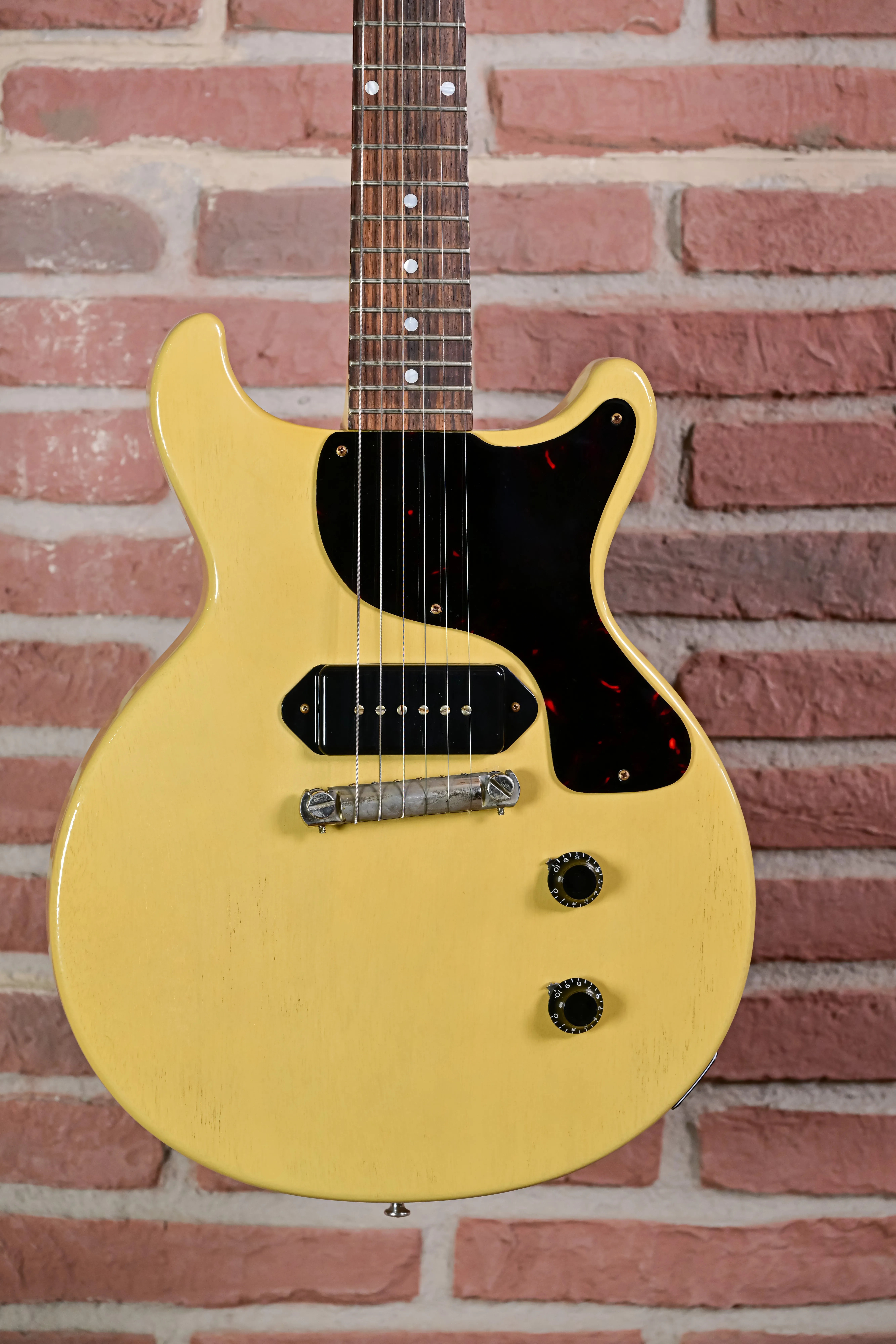 1958 Les Paul Junior Double Cut Reissue VOS TV Yellow