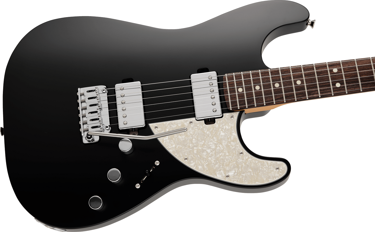 Made in Japan Elemental Stratocaster®, Rosewood Fingerboard, Stone Black