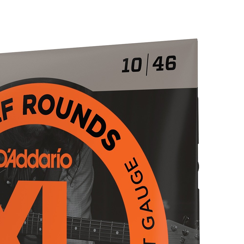 EHR310 Half Round Saiten für E-Gitarre, Regular Light, 10-46