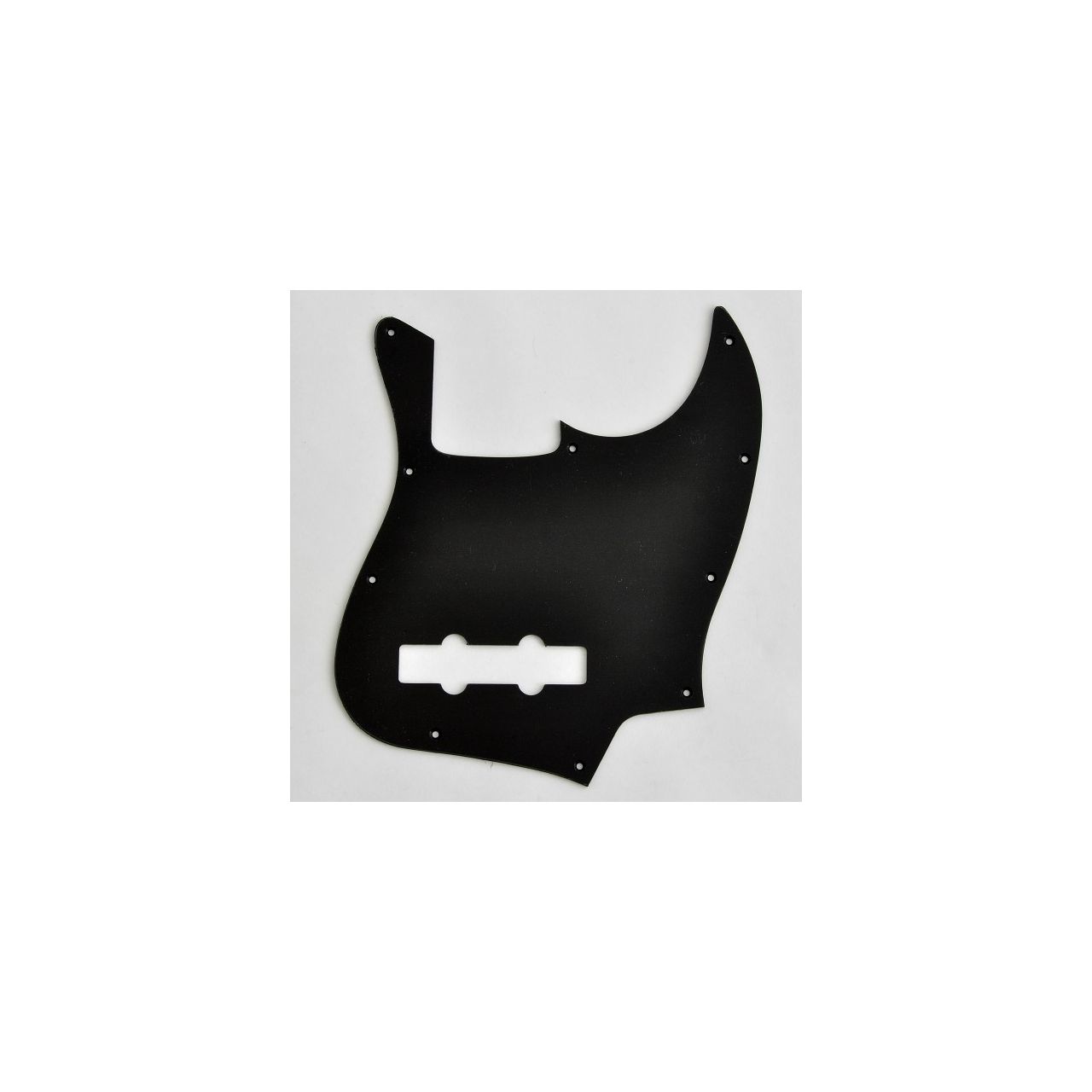 PGJ1B Pickguard für J-Bass, mattschwarz, 1-lagig