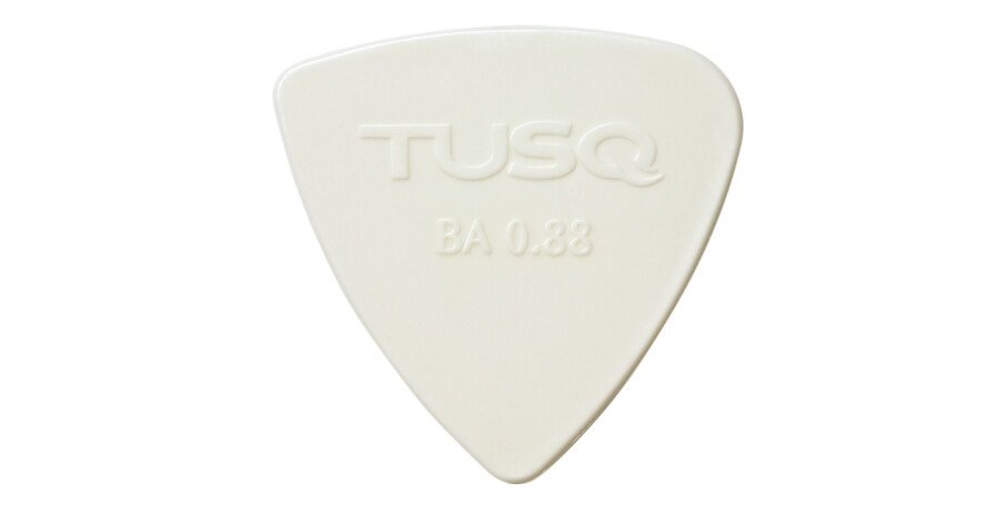 TUSQ - Bi-Angle Picks, Player's Pack, 4 pcs., white, 0.88 mm