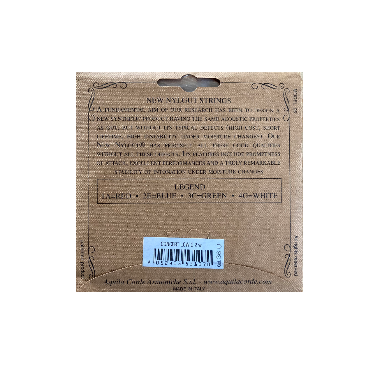 AQ U BN 36U - Ukulelesaiten