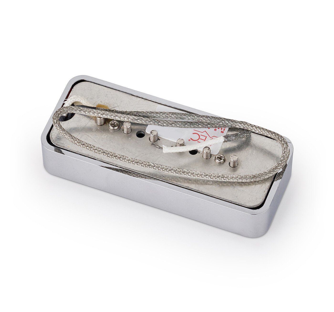 Vintage P90 Soapbar Guitar Pickup Bridge - Chrome