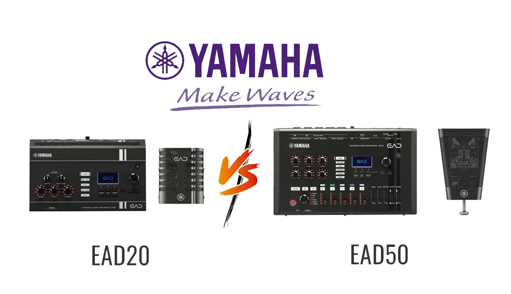 Yamaha EAD20 vs. EAD50 