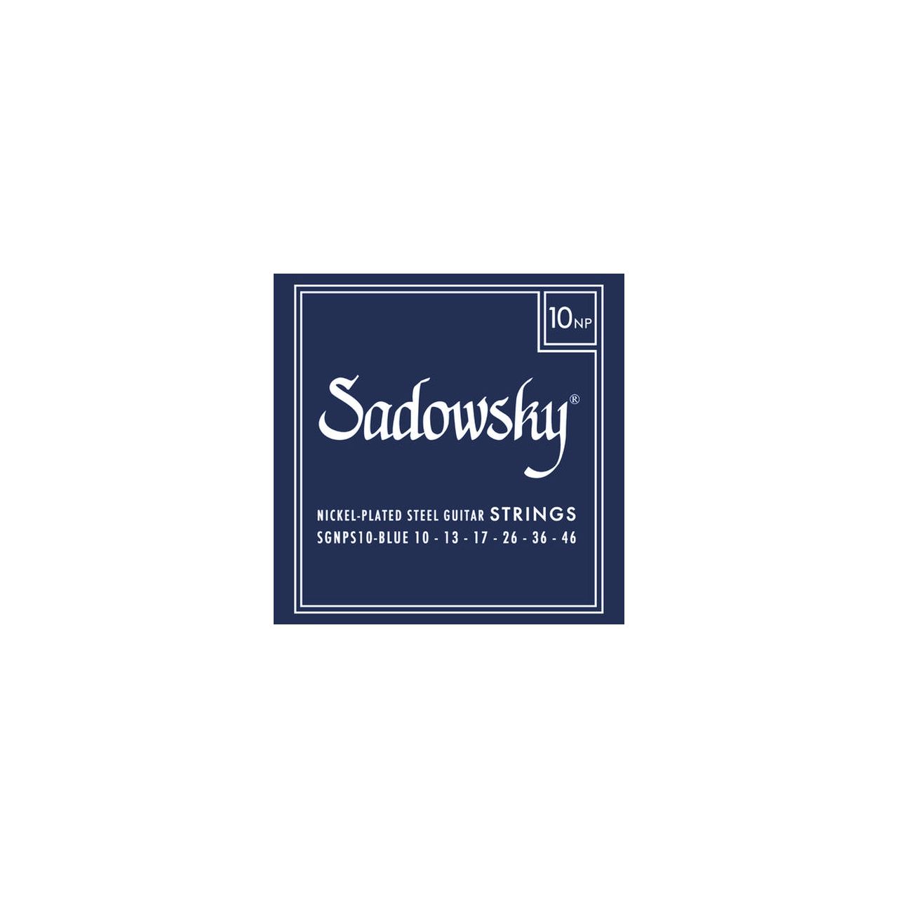 Blue Label Guitar String Set Nickel Plated Steel - 010-046