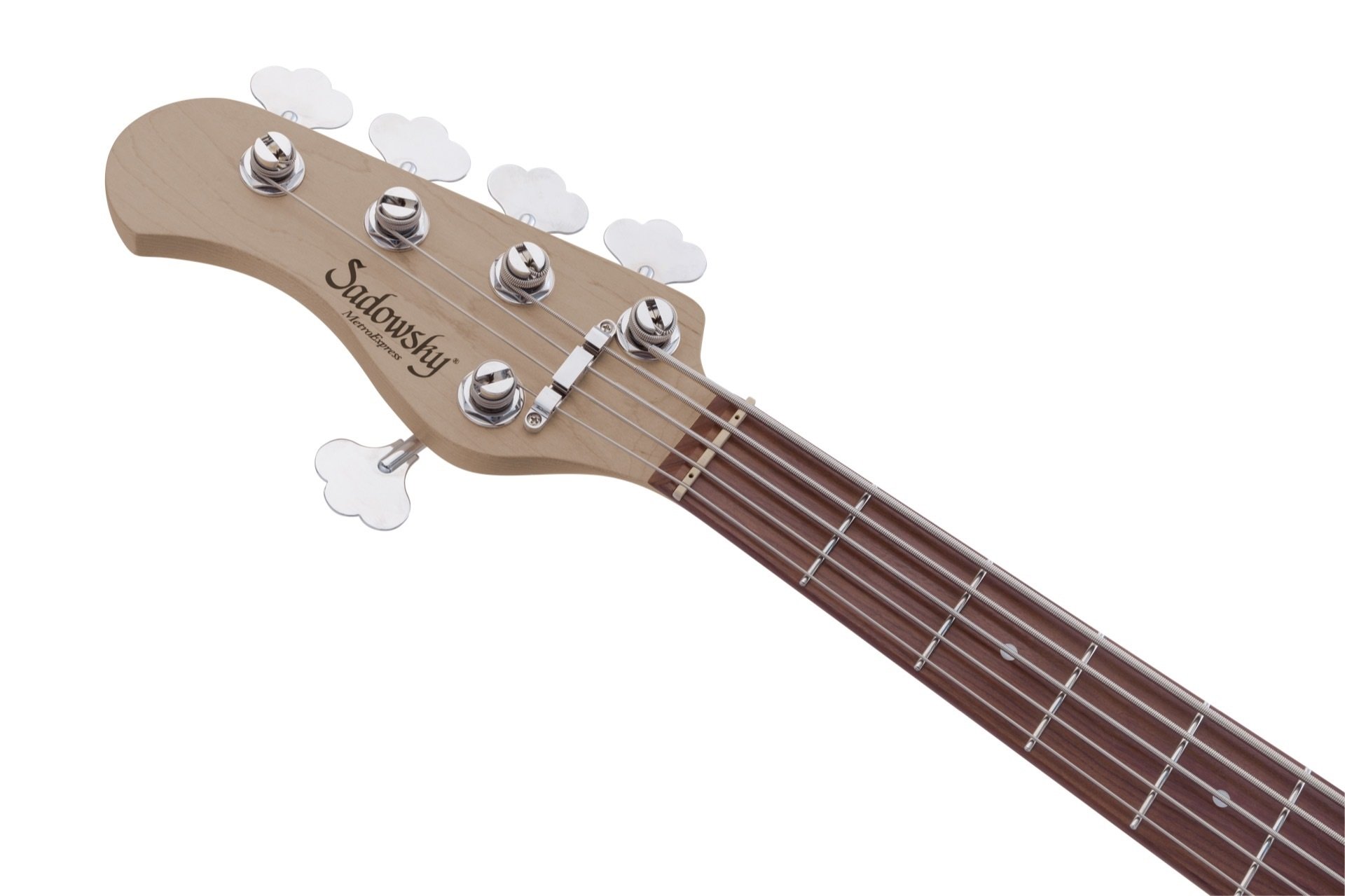 MetroExpress 21-Fret Hybrid P/J Bass, Morado Fingerboard, Lefthand, 5-String - Solid Black High Poli