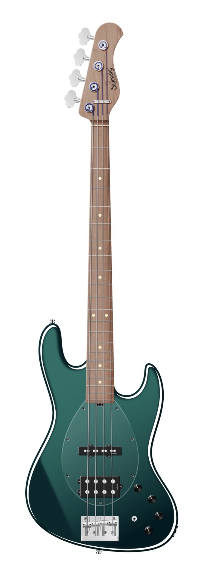 Sadowsky MetroExpress 21-Fret Vintage M/J 4 Sherwood Green Metallic