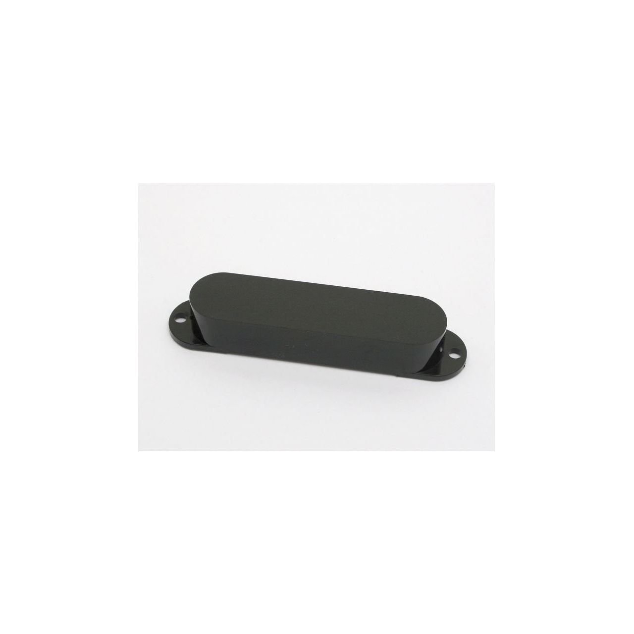 PU02B Kunststoffkappe für Single-Coil, schwarz, ohne Löcher