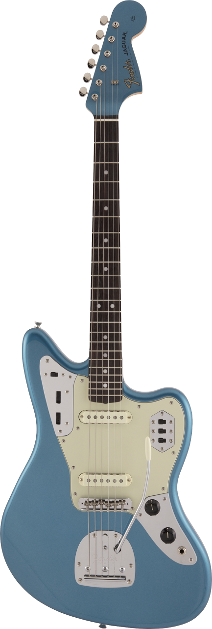 2020 Collection, Made in Japan Traditional 60s Jaguar®, Rosewood Fingerboard, Lake Placid Blue