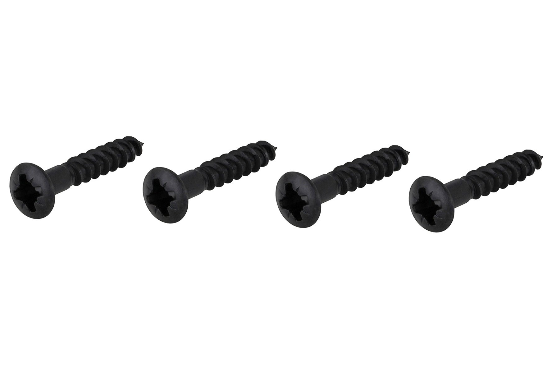 Countersunk Bridge Screw, 3,5 mm x 20 mm, 4 pcs. - Black